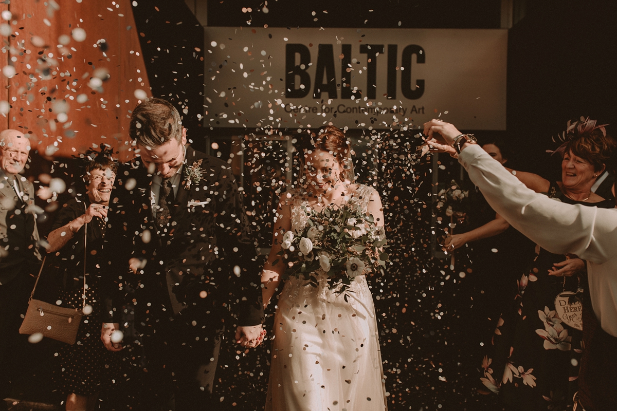 20 A Maggie Sottero gown for a Baltic Contemporary Art Gallery wedding in Gateshead