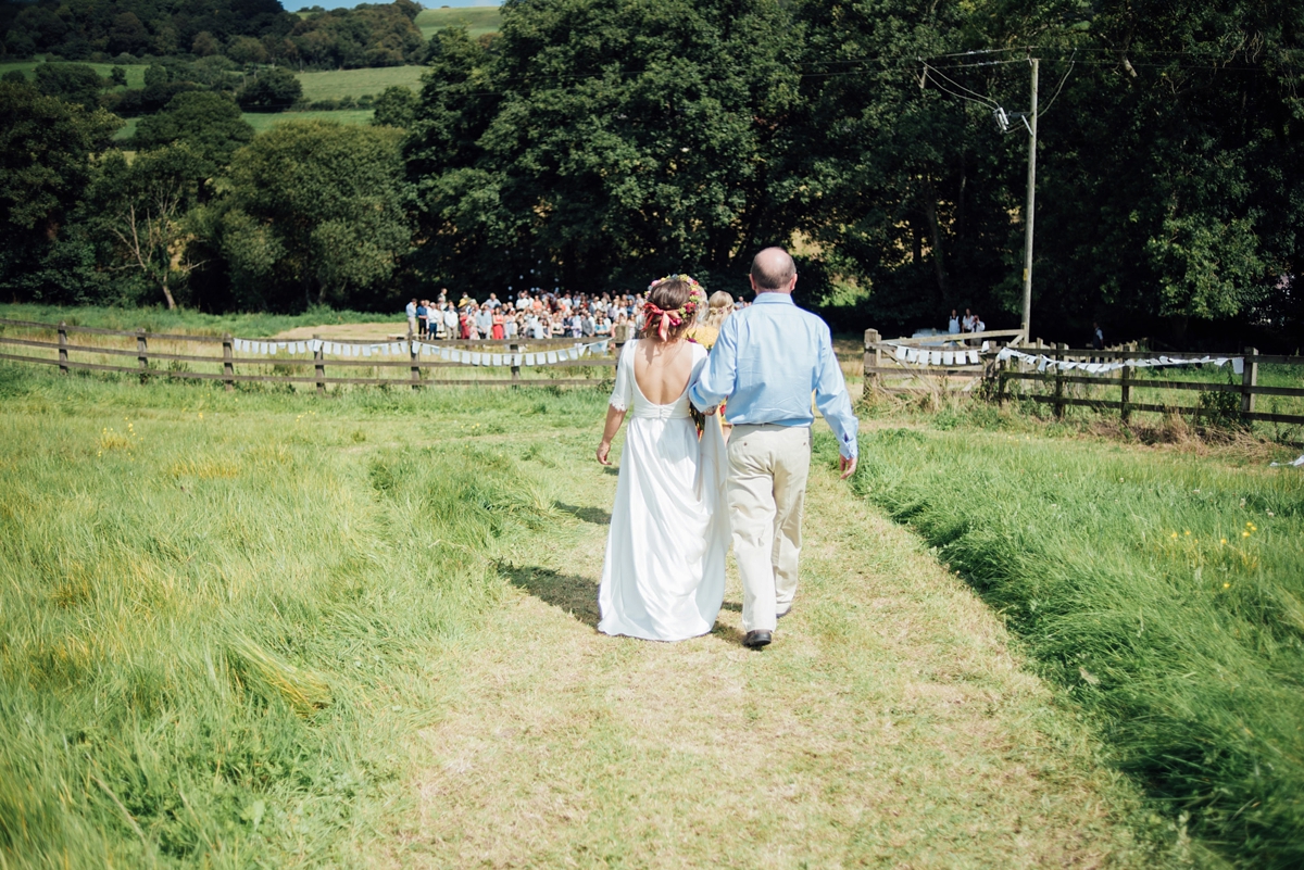 21 A handmade and natural outdoor wedding in Devon