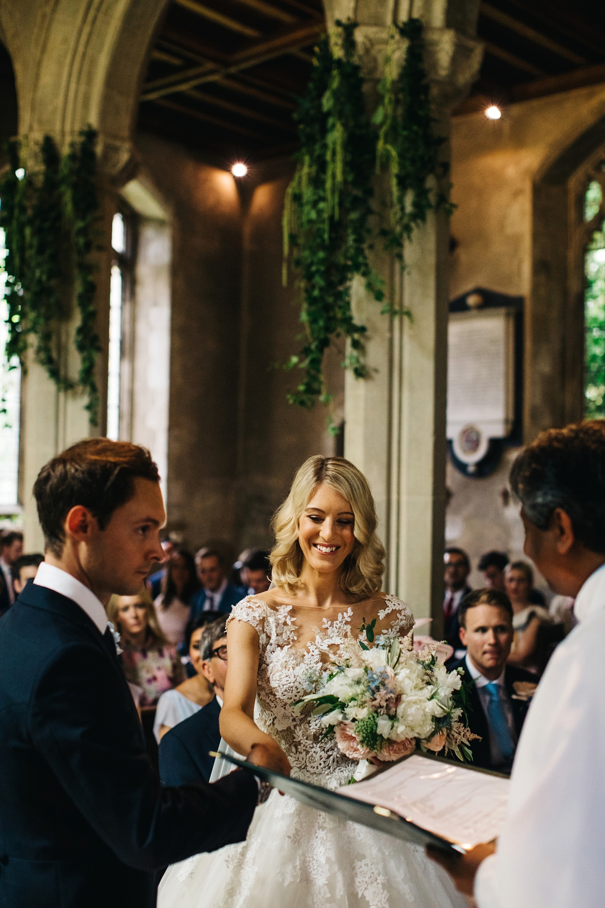 22 A glamorous Pronovias bride and her Hengrave Hall wedding in Suffolk 1