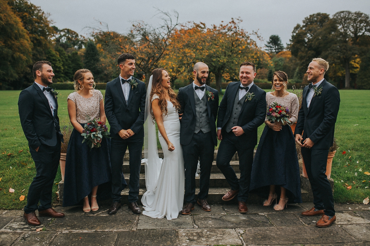 23 A backless St Patrick gown for a rustic and modern Scottish wedding