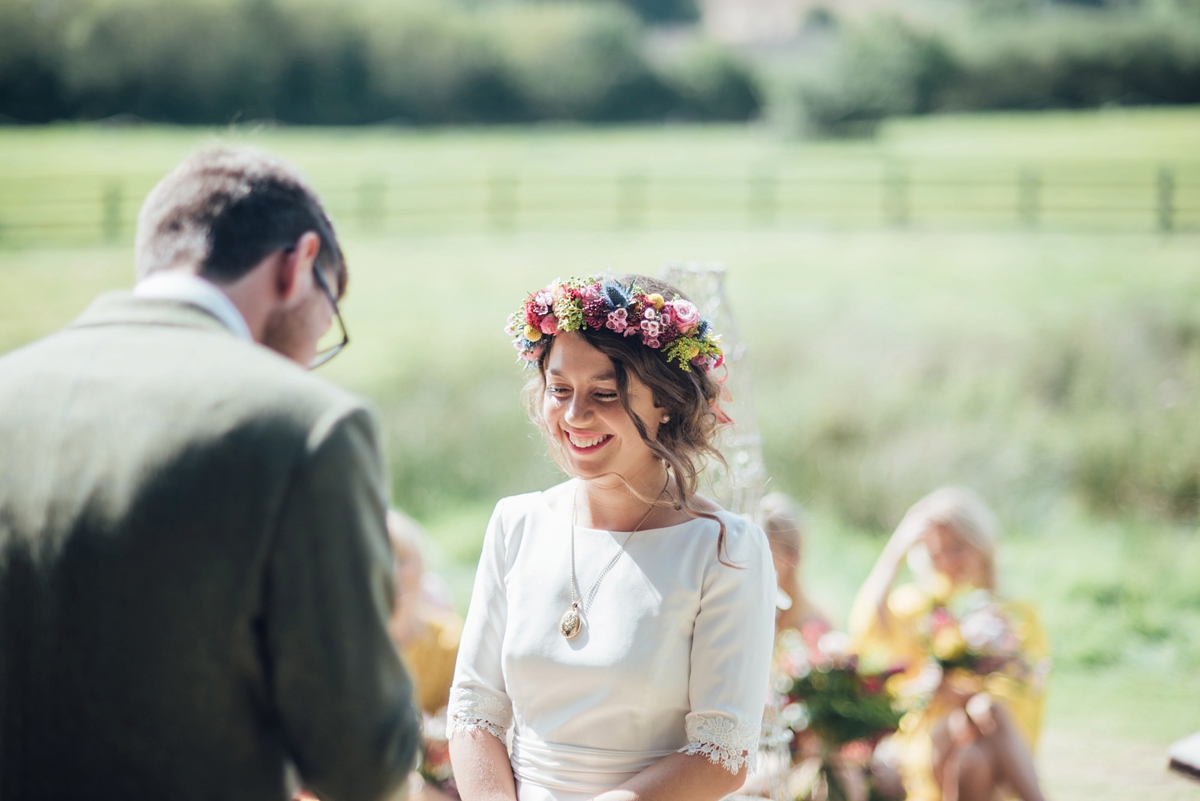 23 A handmade and natural outdoor wedding in Devon