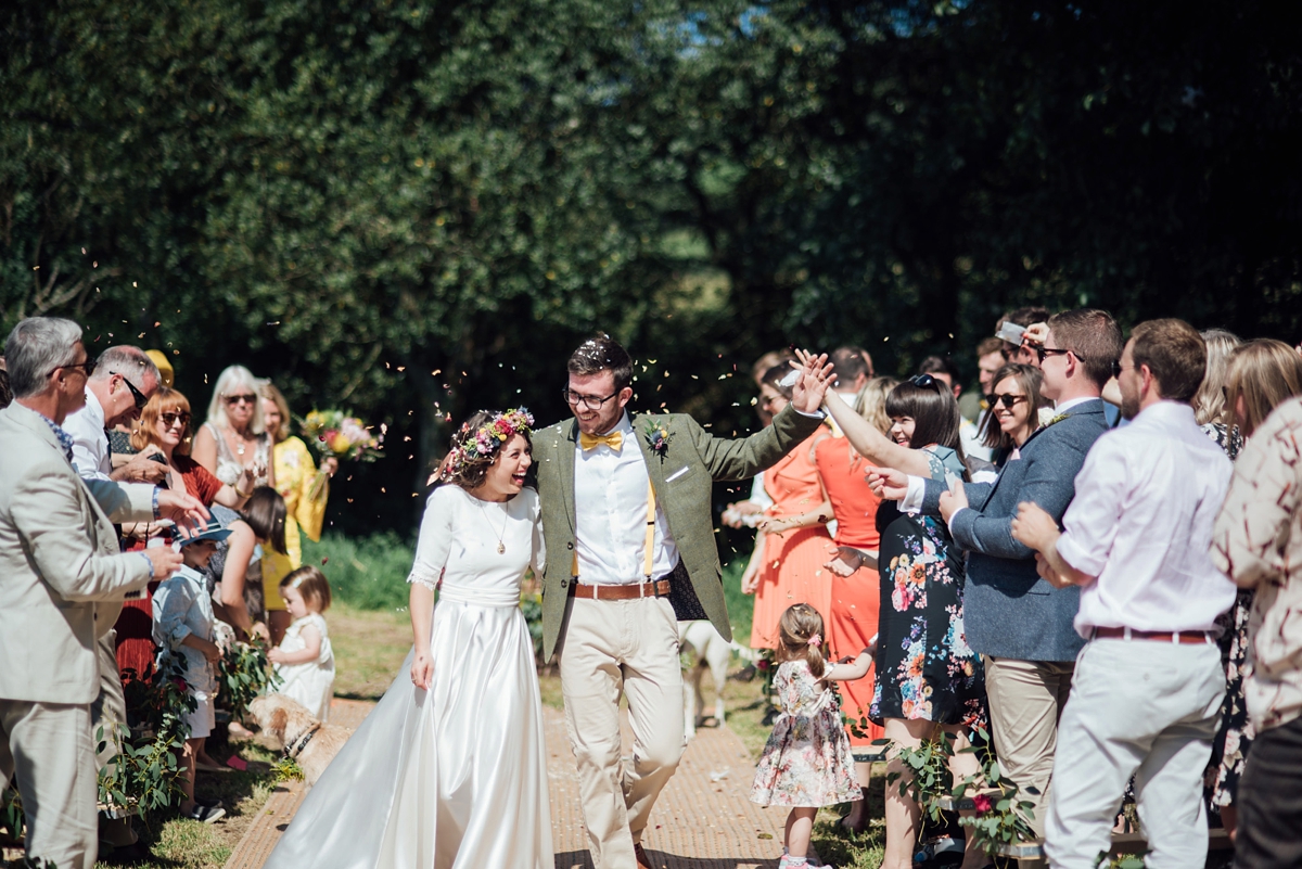 24 A handmade and natural outdoor wedding in Devon
