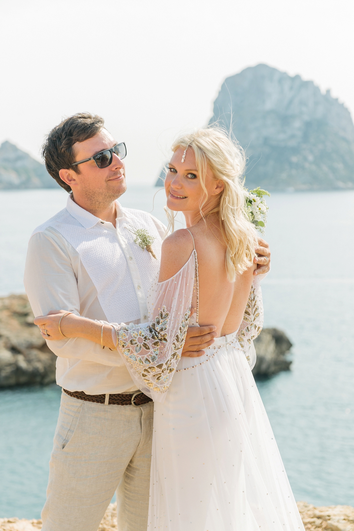 25 A Rue de Seine gown for a magical mountain top wedding in Ibiza