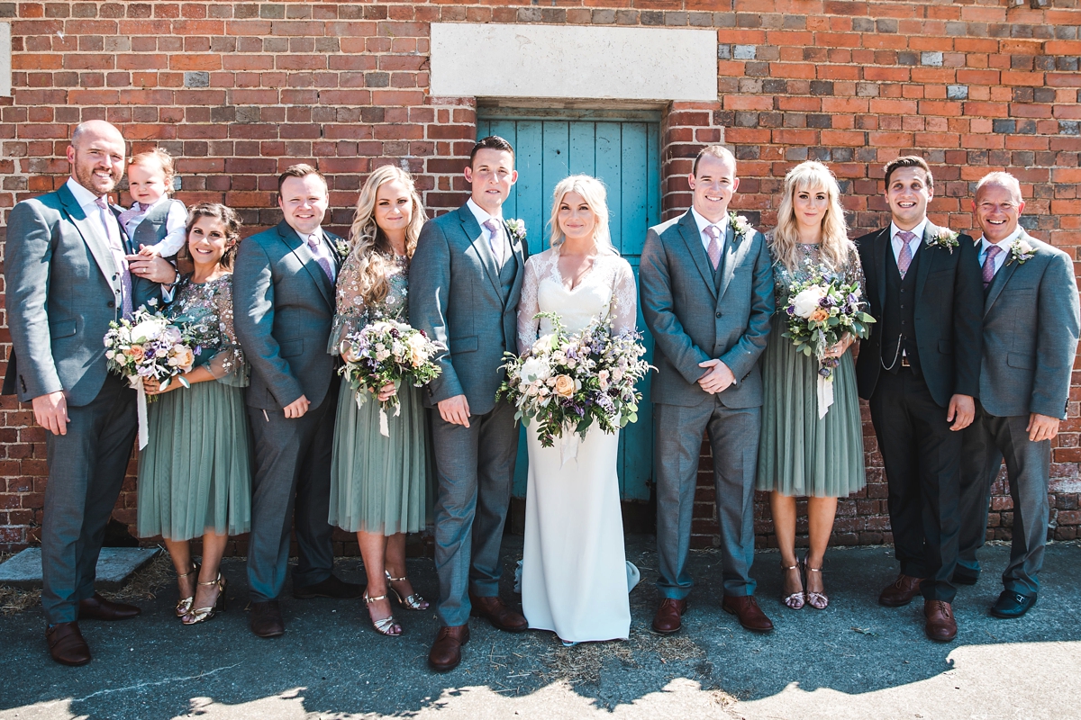 25 A Tara Keely dress for a beautiful wedding at Warborne Farm in the New Forest