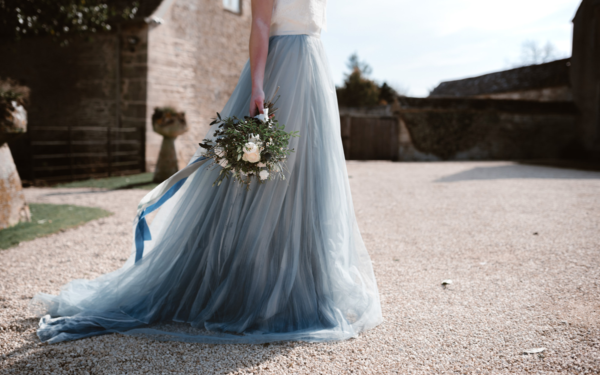 25 Romantic Blue and Provençal Inspired Bridal Editorial