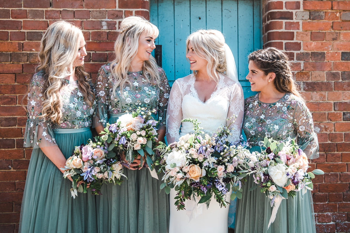 26 A Tara Keely dress for a beautiful wedding at Warborne Farm in the New Forest