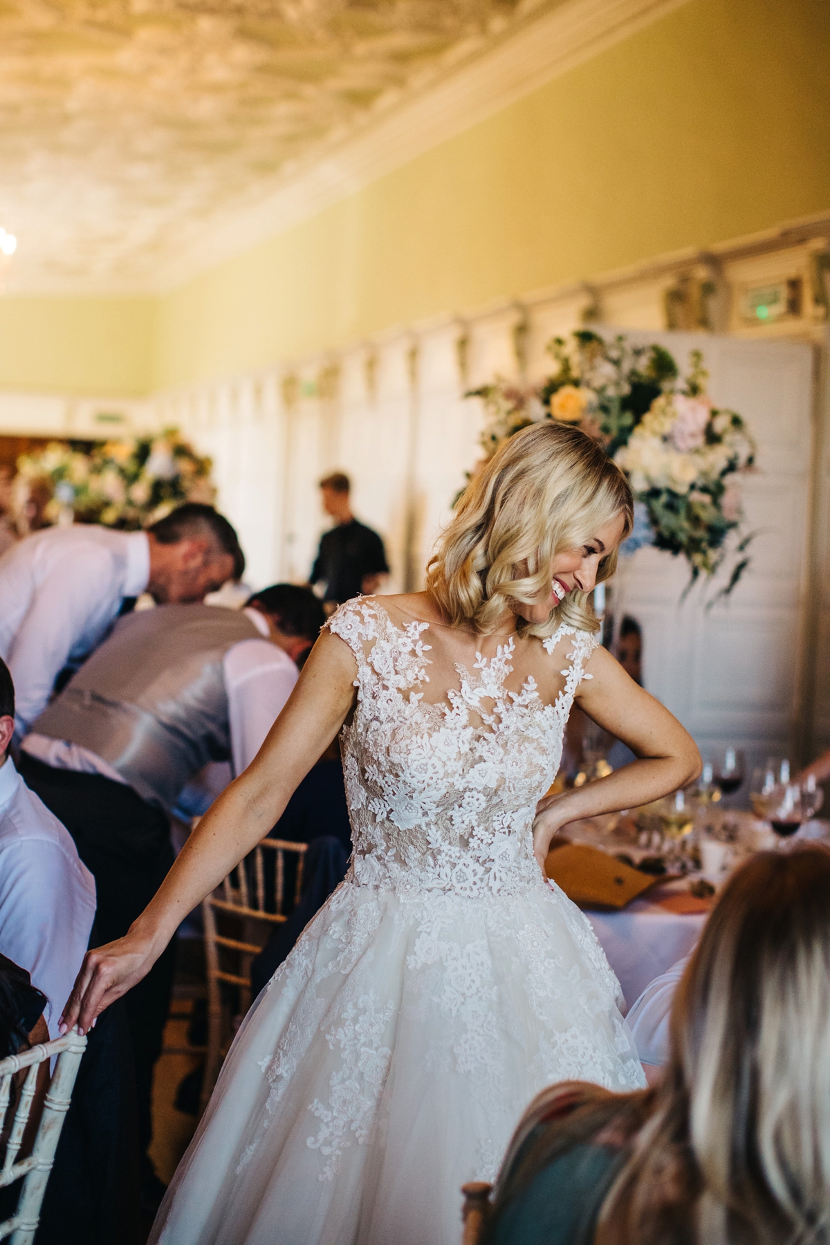 26 A glamorous Pronovias bride and her Hengrave Hall wedding in Suffolk