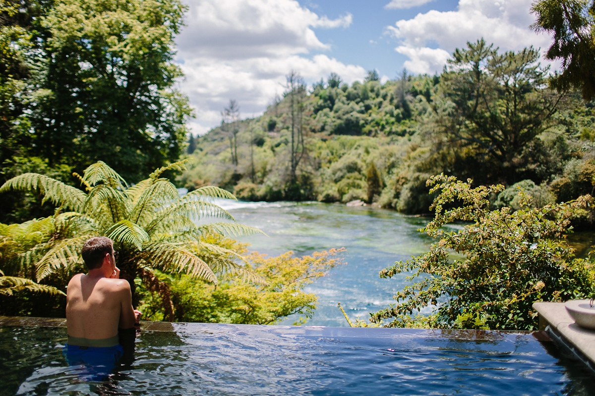 28 A Bo and Luca dress for a luxury retreat wedding in New Zealand