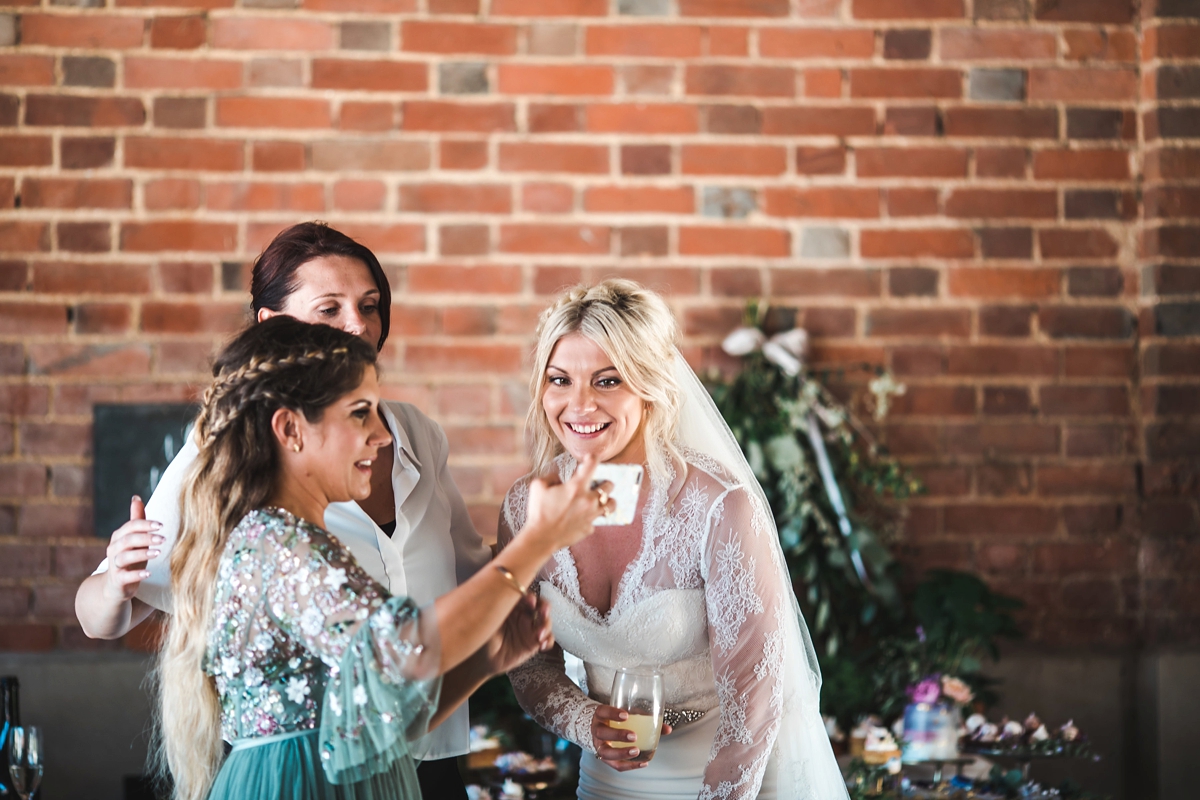 28 A Tara Keely dress for a beautiful wedding at Warborne Farm in the New Forest