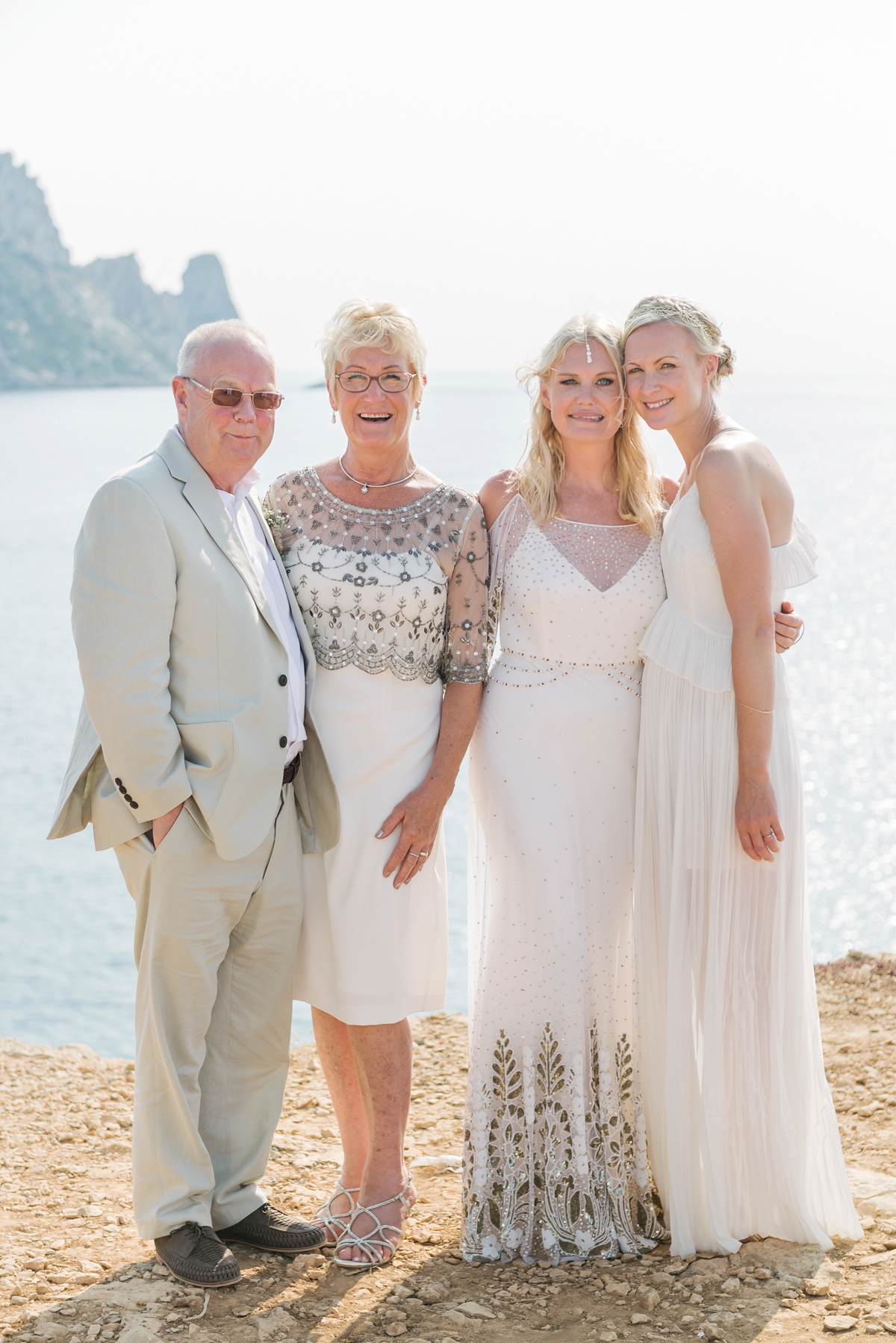 29 A Rue de Seine gown for a magical mountain top wedding in Ibiza