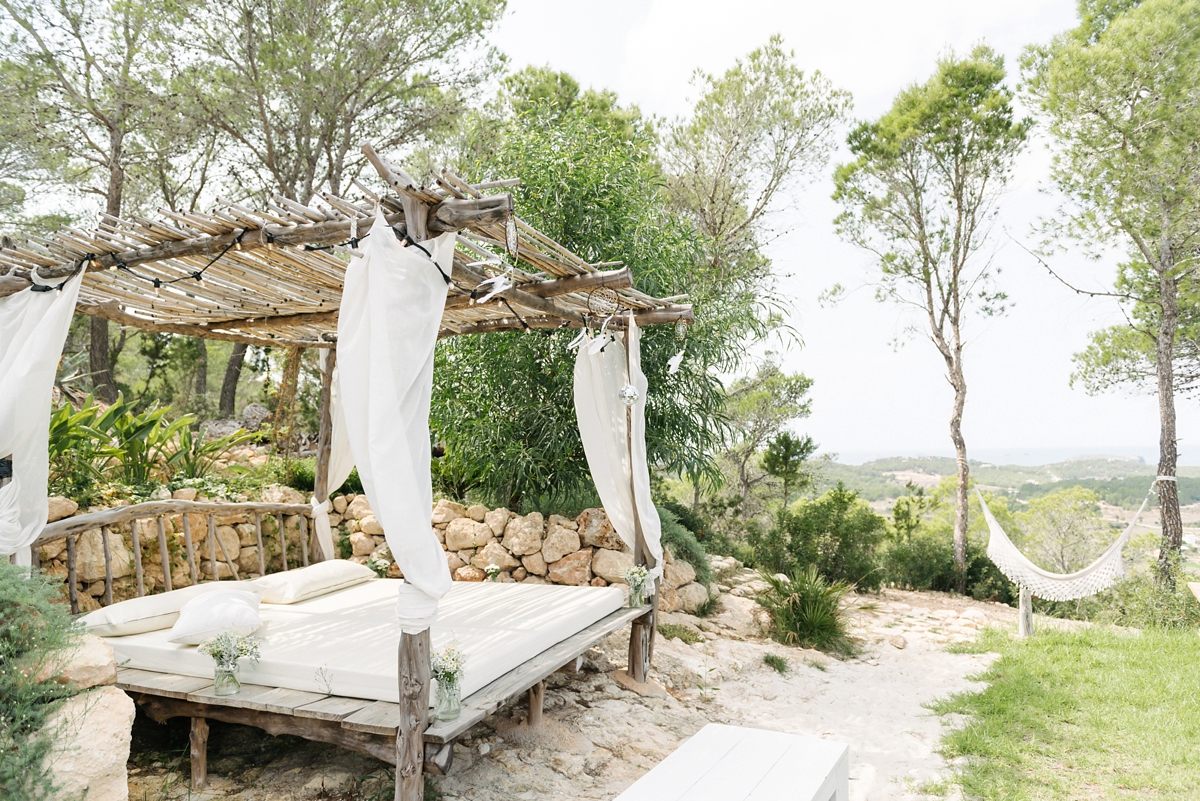 3 A Rue de Seine gown for a magical mountain top wedding in Ibiza