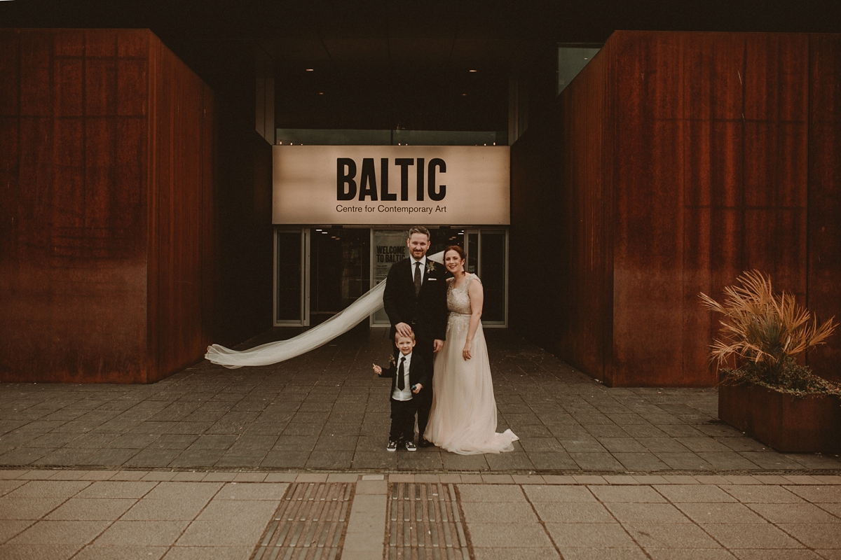 31 A Maggie Sottero gown for a Baltic Contemporary Art Gallery wedding in Gateshead