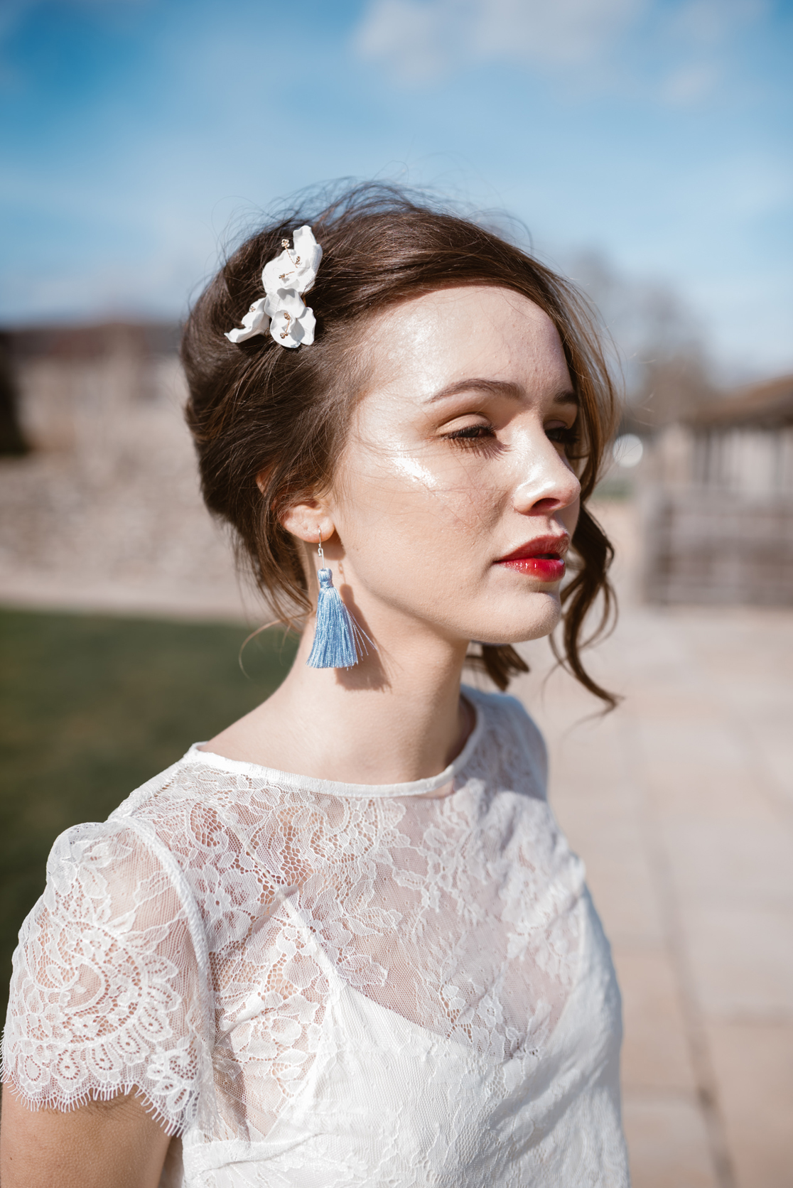 31 Romantic Blue and Provençal Inspired Bridal Editorial