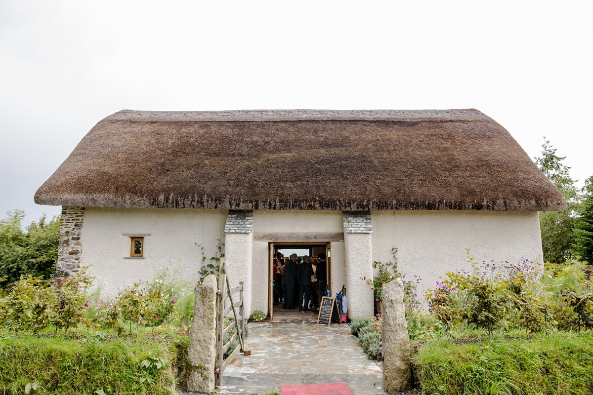 33 A Ronald Joyce gown for a romantic English country wedding in Devon