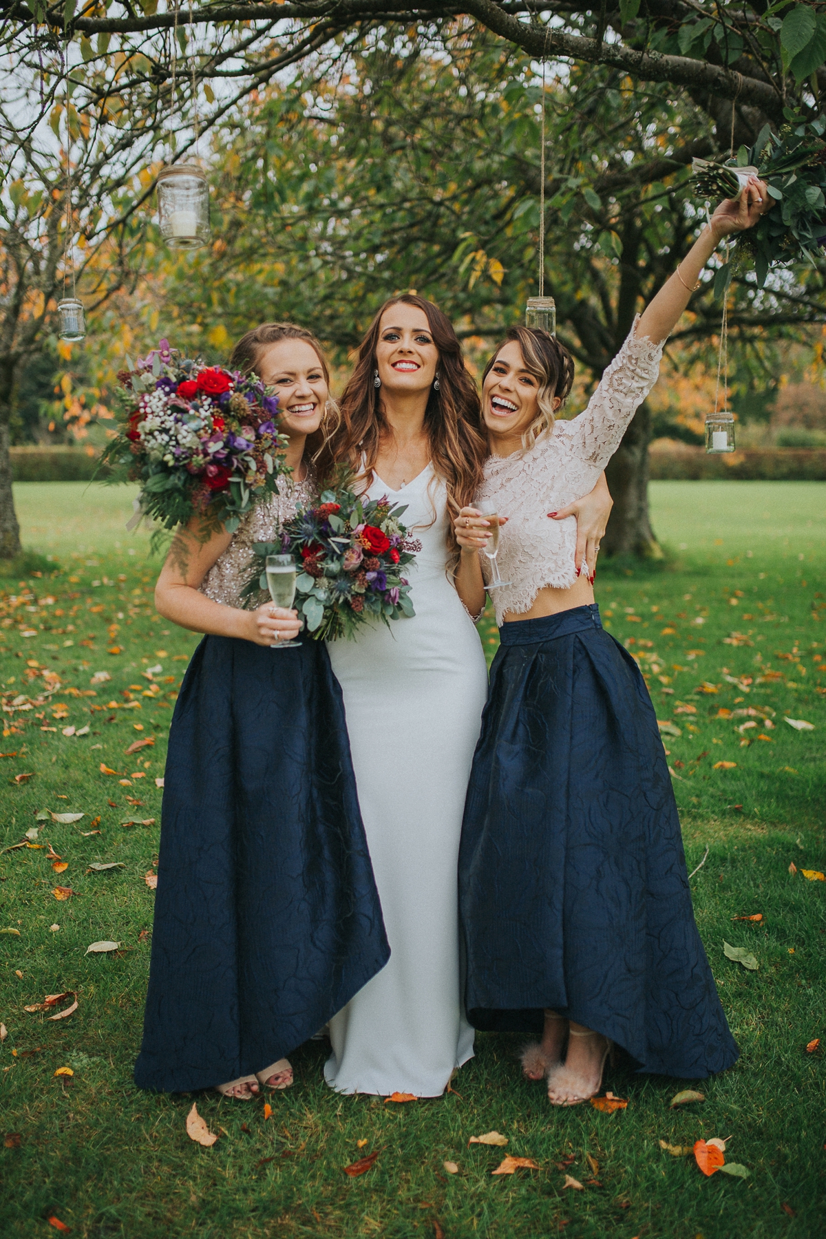 33 A backless St Patrick gown for a rustic and modern Scottish wedding