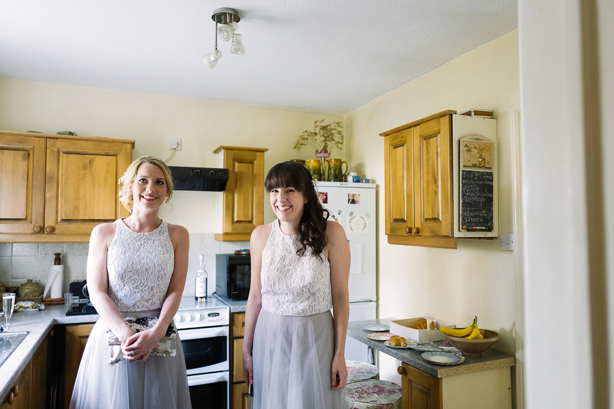 34 A Flora wedding dress for a family wedding in the countryside