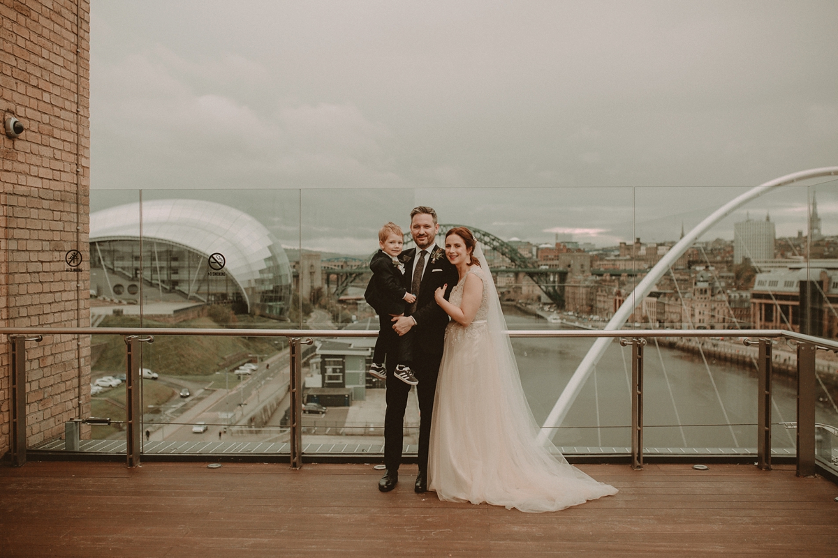 35 A Maggie Sottero gown for a Baltic Contemporary Art Gallery wedding in Gateshead