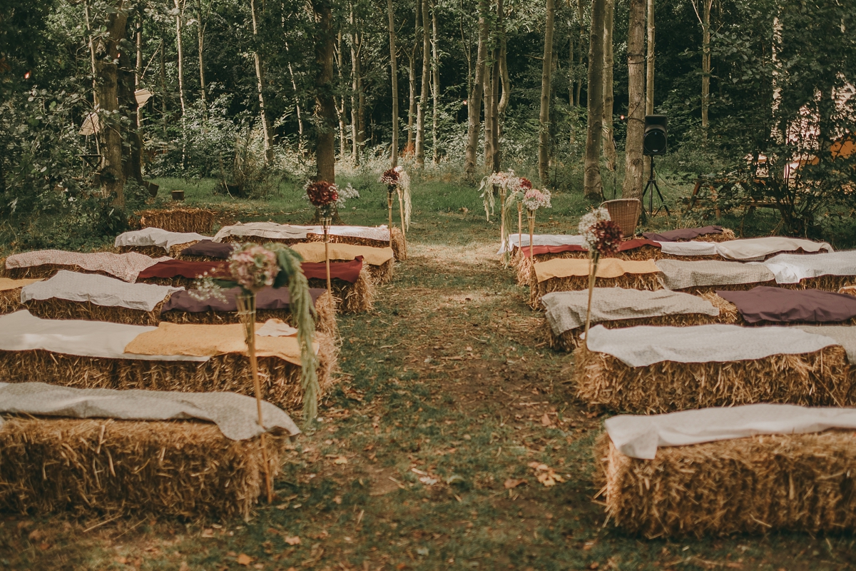 36 A festival inspired woodland wedding