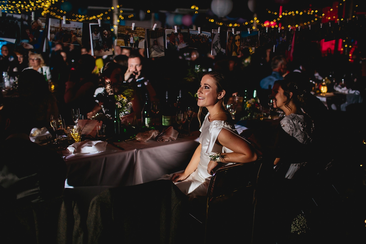 37 A 1930s inspired dress for a local wedding with an elegant industrial twist