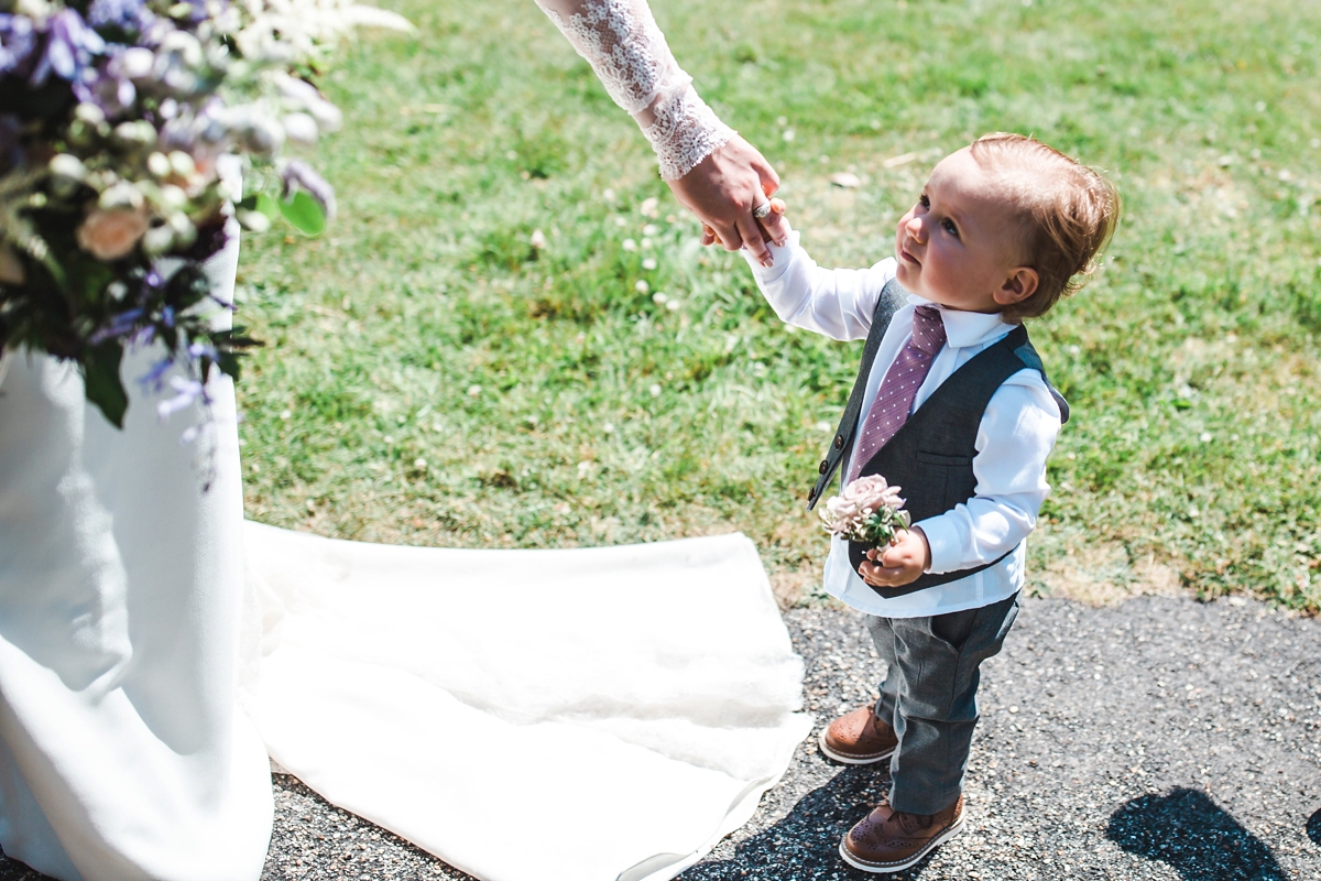 37 A Tara Keely dress for a beautiful wedding at Warborne Farm in the New Forest