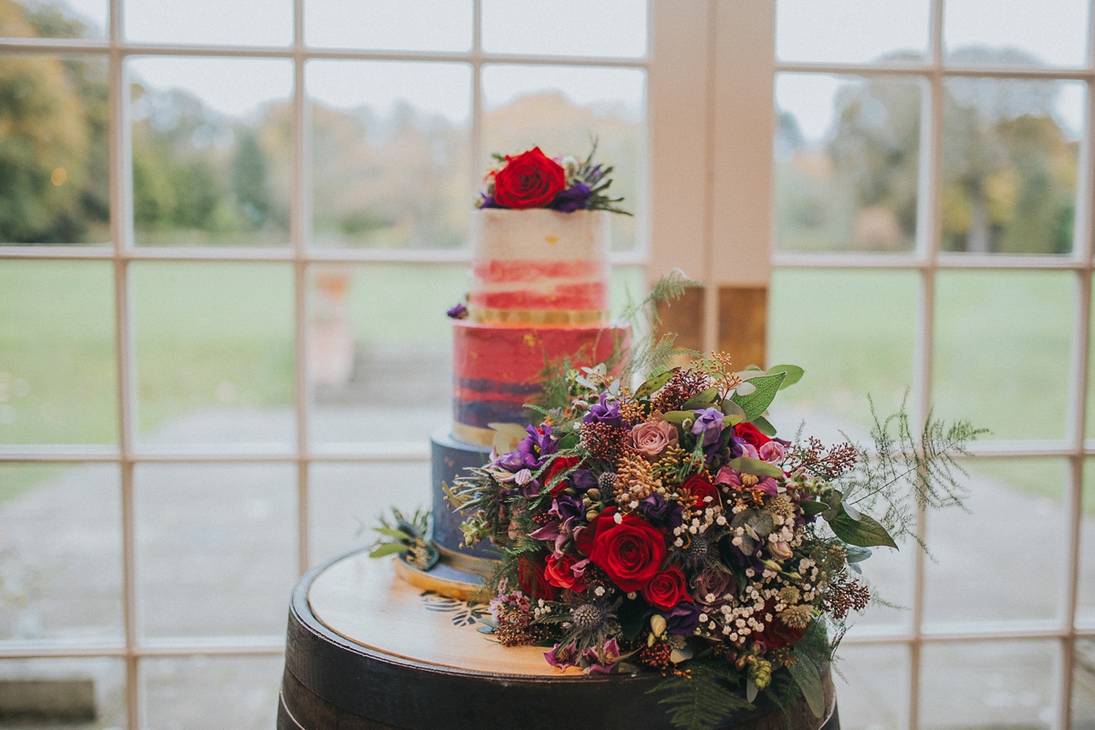 38 A backless St Patrick gown for a rustic and modern Scottish wedding