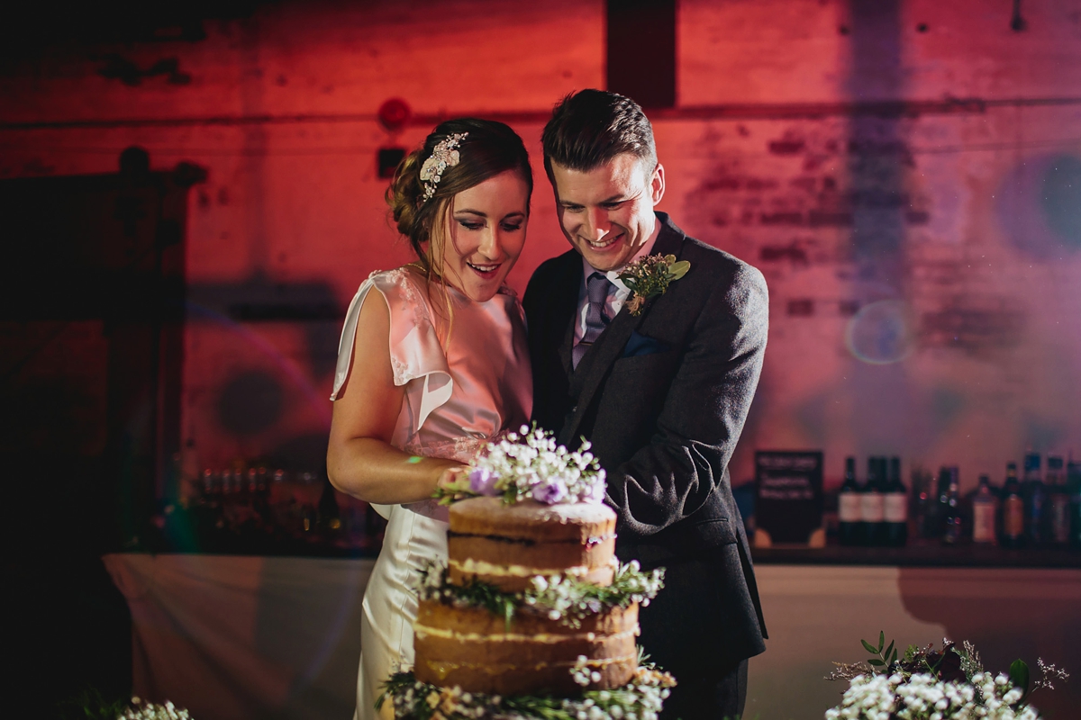 39 A 1930s inspired dress for a local wedding with an elegant industrial twist