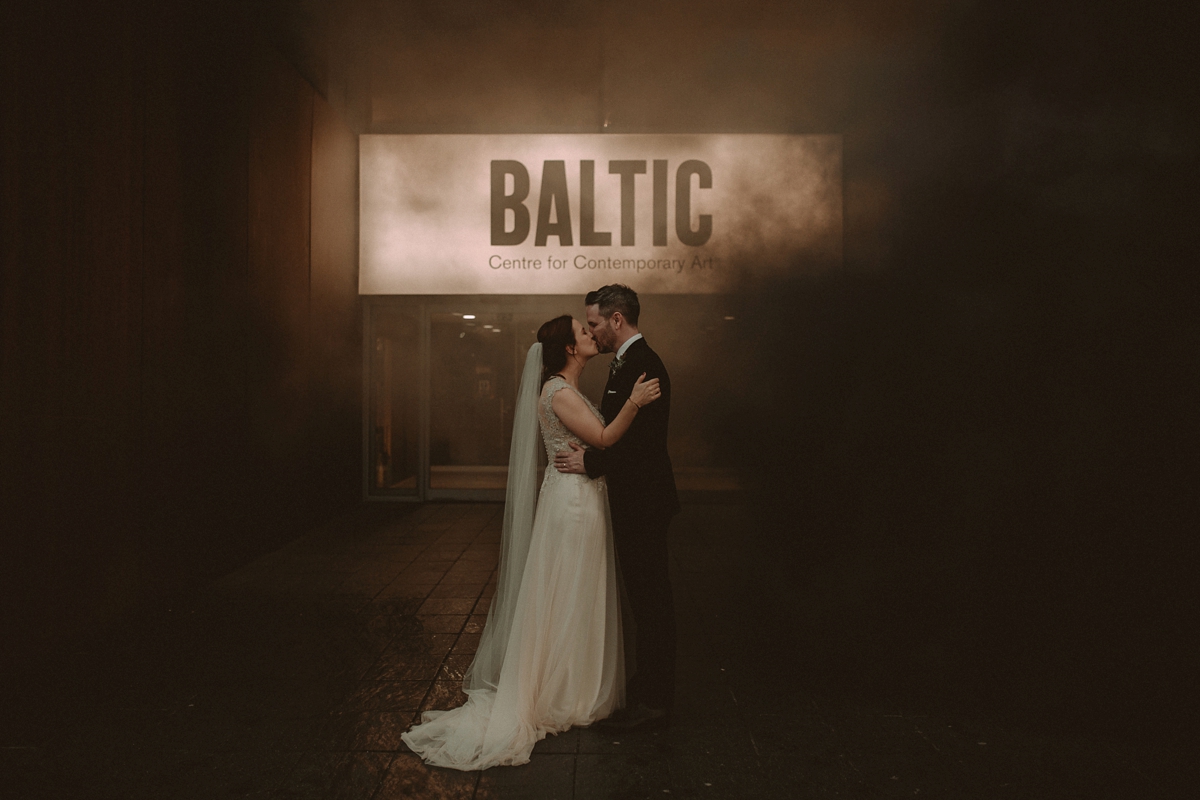 39 A Maggie Sottero gown for a Baltic Contemporary Art Gallery wedding in Gateshead