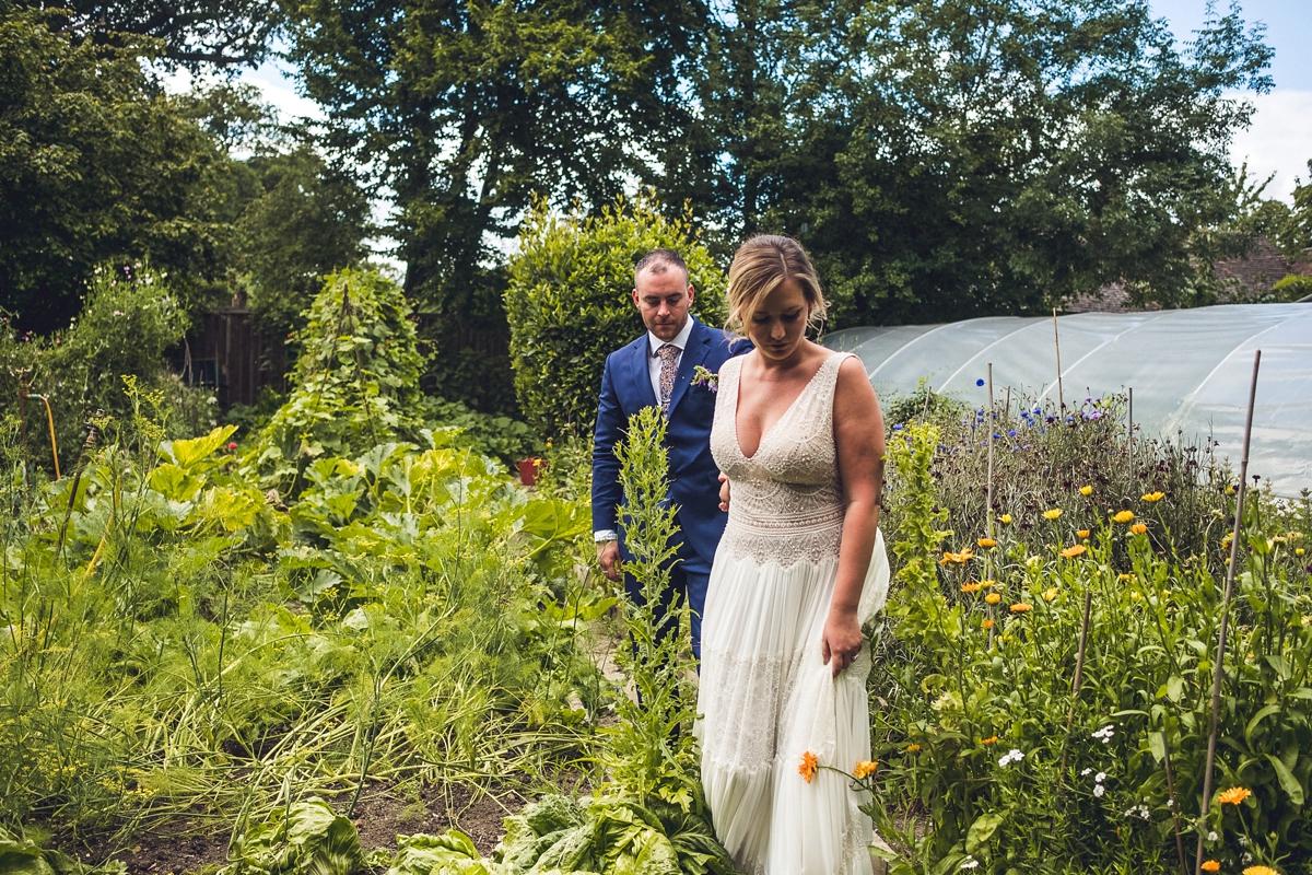 39 An Inbal Raviv dress for a fun outdoor wedding full of jewel colours