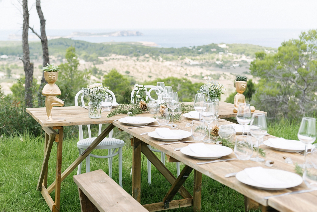 4 A Rue de Seine gown for a magical mountain top wedding in Ibiza