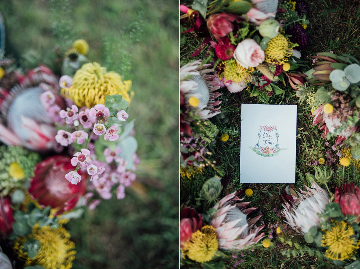 40 A handmade and natural outdoor wedding in Devon