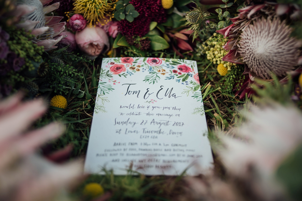 41 A handmade and natural outdoor wedding in Devon - A Sun and Flower-filled Country Wedding in Devon 41 A handmade and natural outdoor wedding in Devon