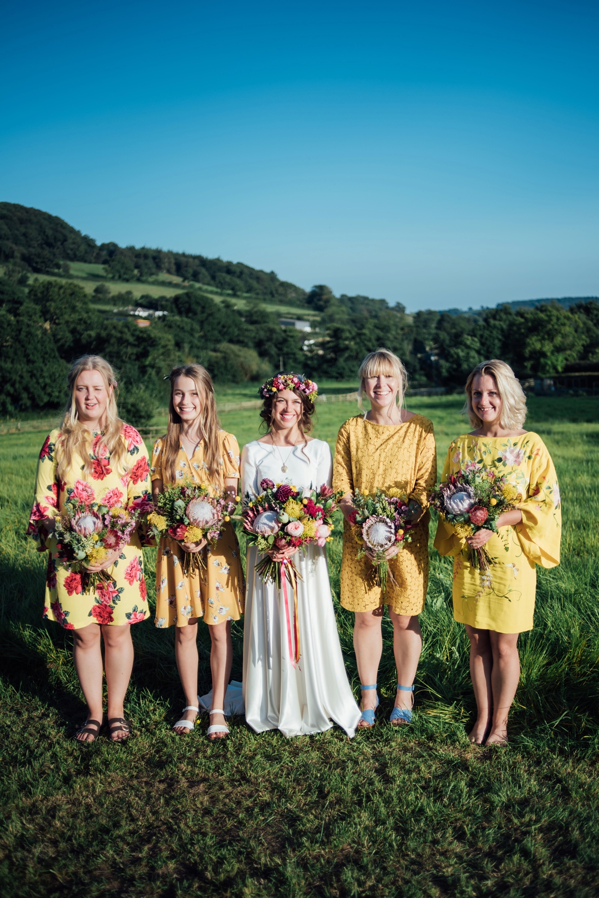 42 A handmade and natural outdoor wedding in Devon