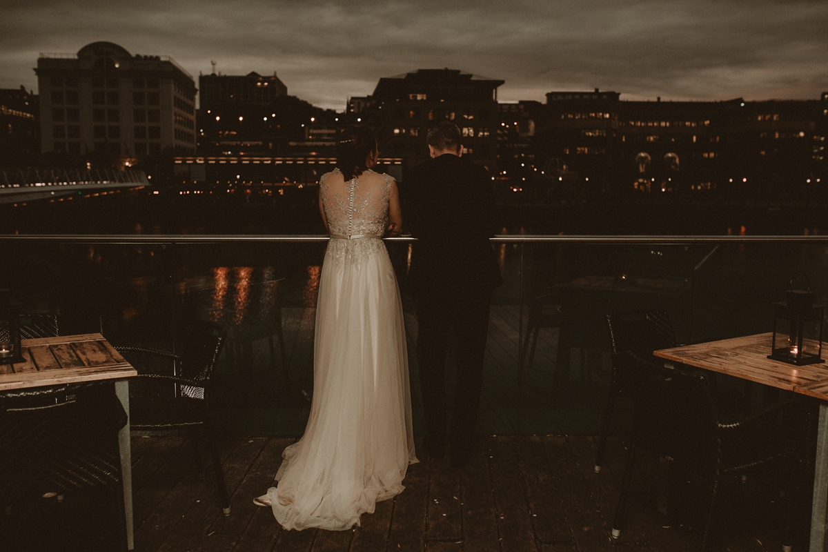 45 A Maggie Sottero gown for a Baltic Contemporary Art Gallery wedding in Gateshead