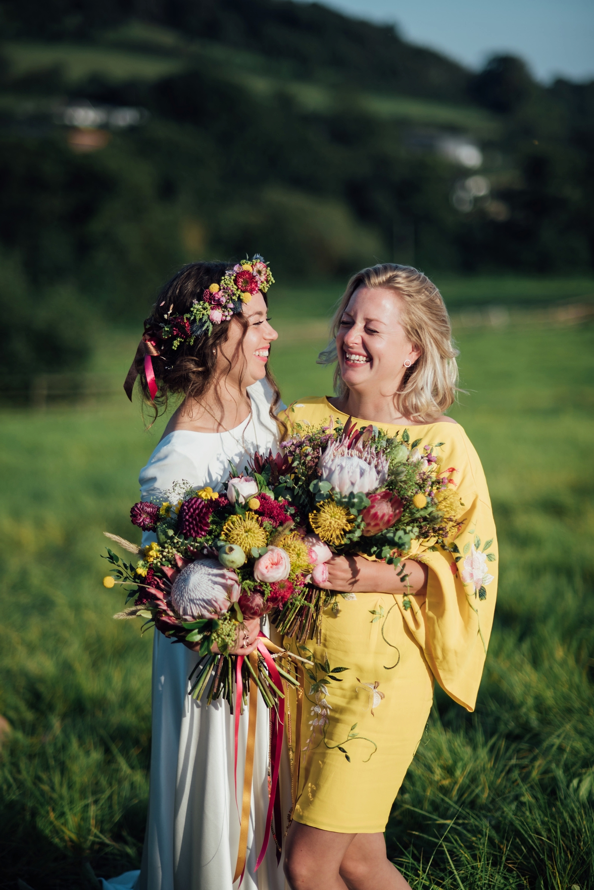 45 A handmade and natural outdoor wedding in Devon