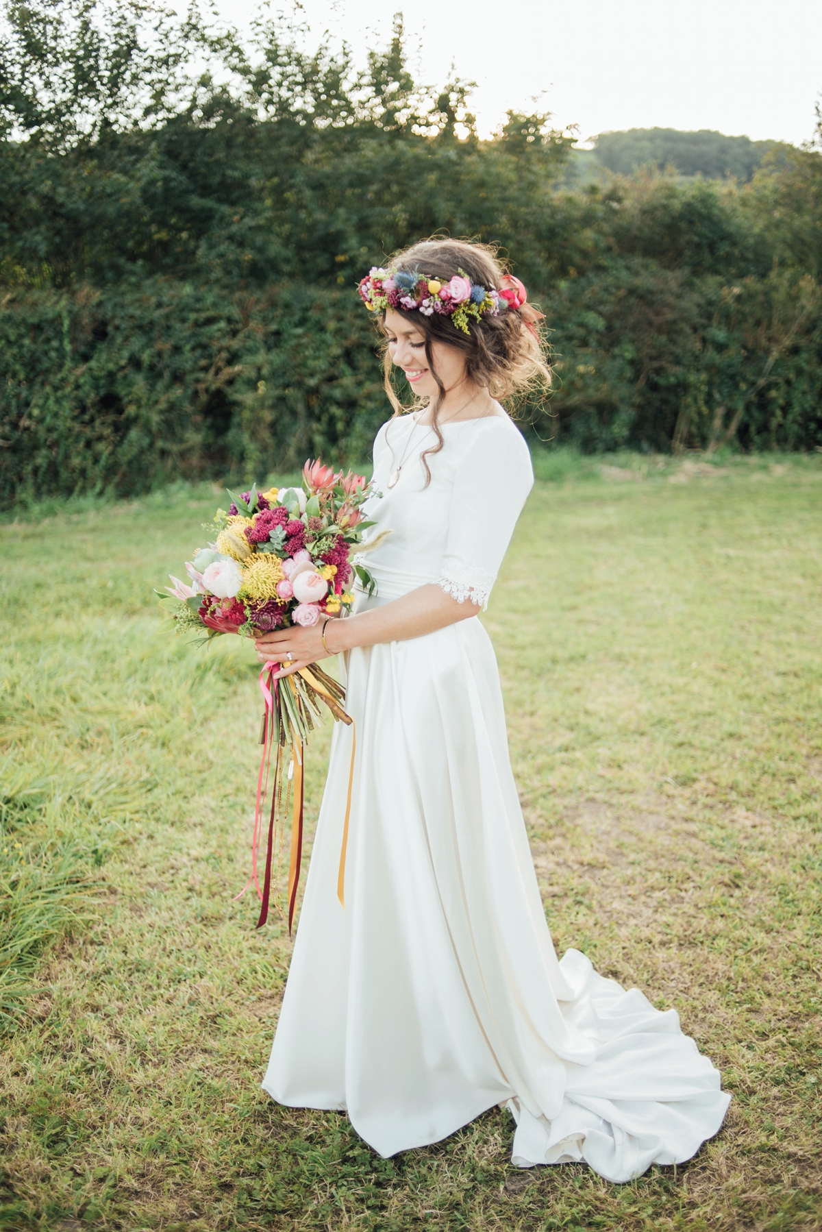 48 A handmade and natural outdoor wedding in Devon