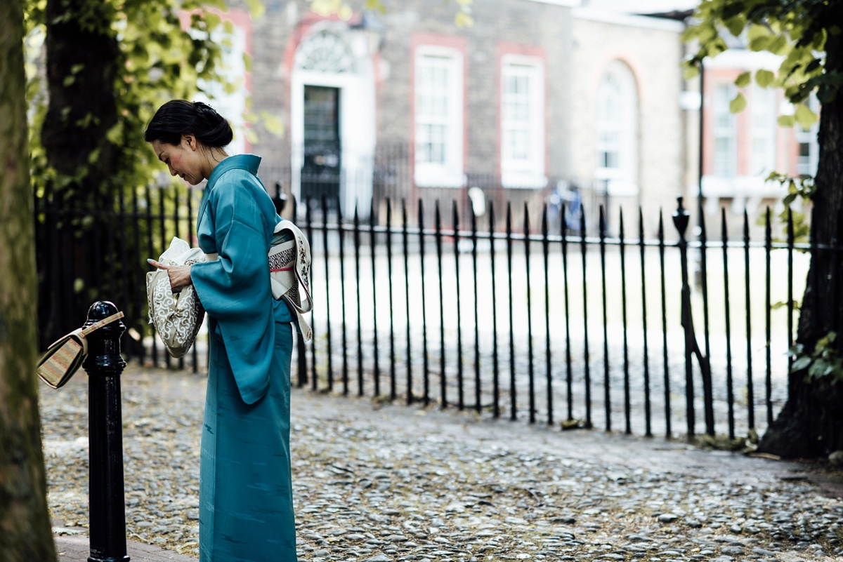 5 A Giambattista Valli dress for a multicultural and Japanese influenced London pub wedding