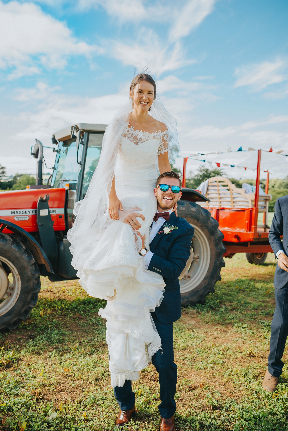 5 A Sassi Holford gown for a festival style tipi wedding