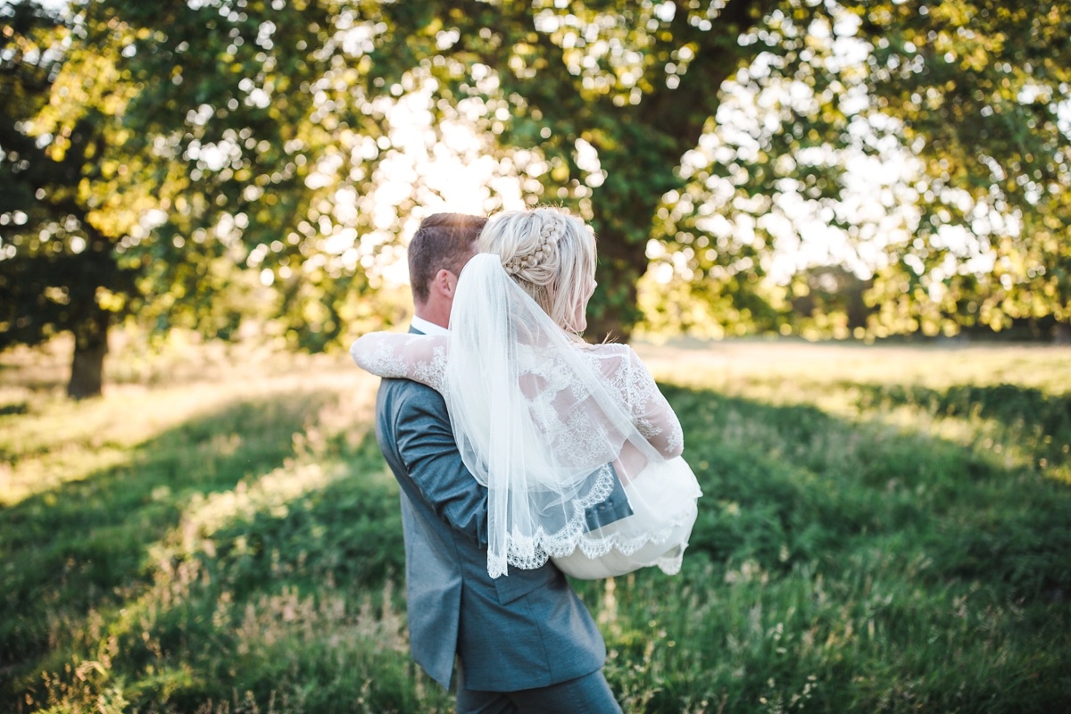 52 A Tara Keely dress for a beautiful wedding at Warborne Farm in the New Forest