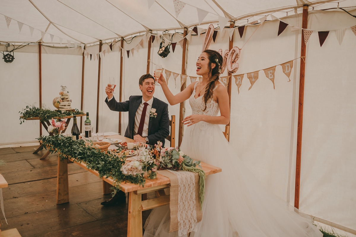 52 A festival inspired woodland wedding 1