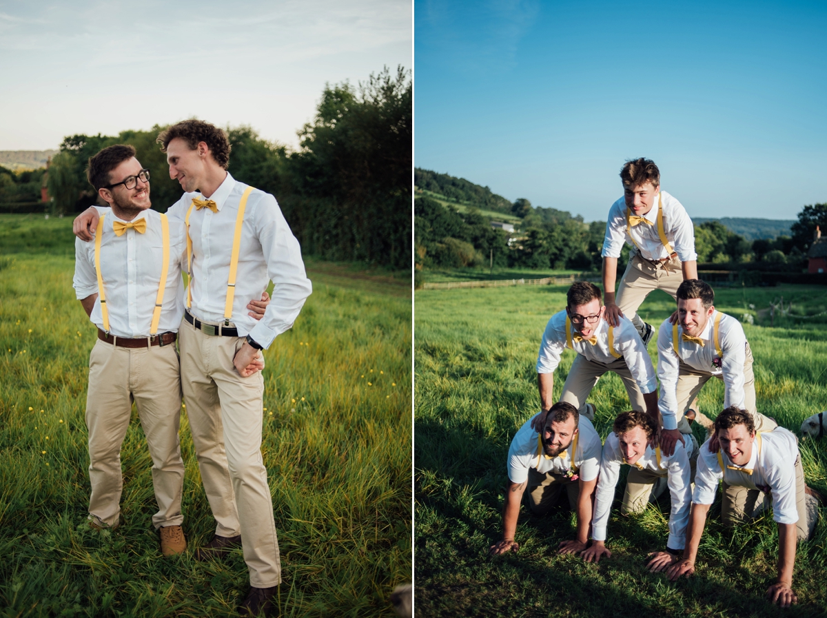 52 A handmade and natural outdoor wedding in Devon