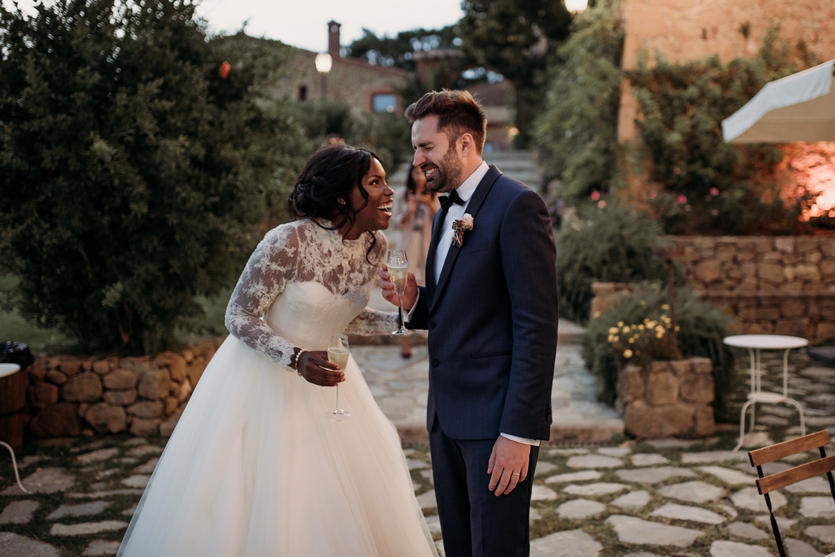 54 A glamorous wedding in an Italian villa