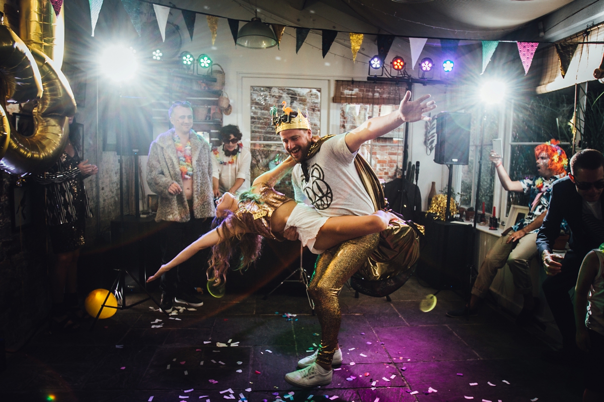 58 A fun summer disco wedding 1