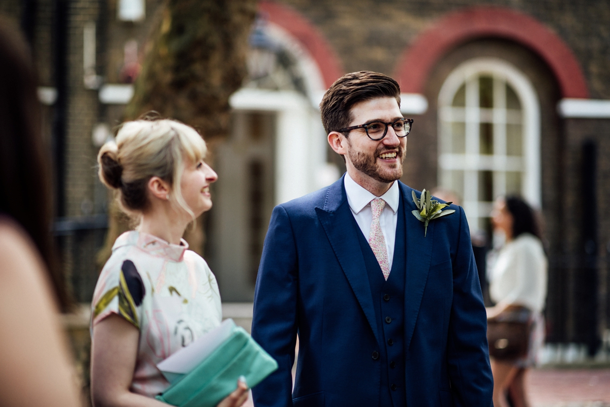 7 A Giambattista Valli dress for a multicultural and Japanese influenced London pub wedding