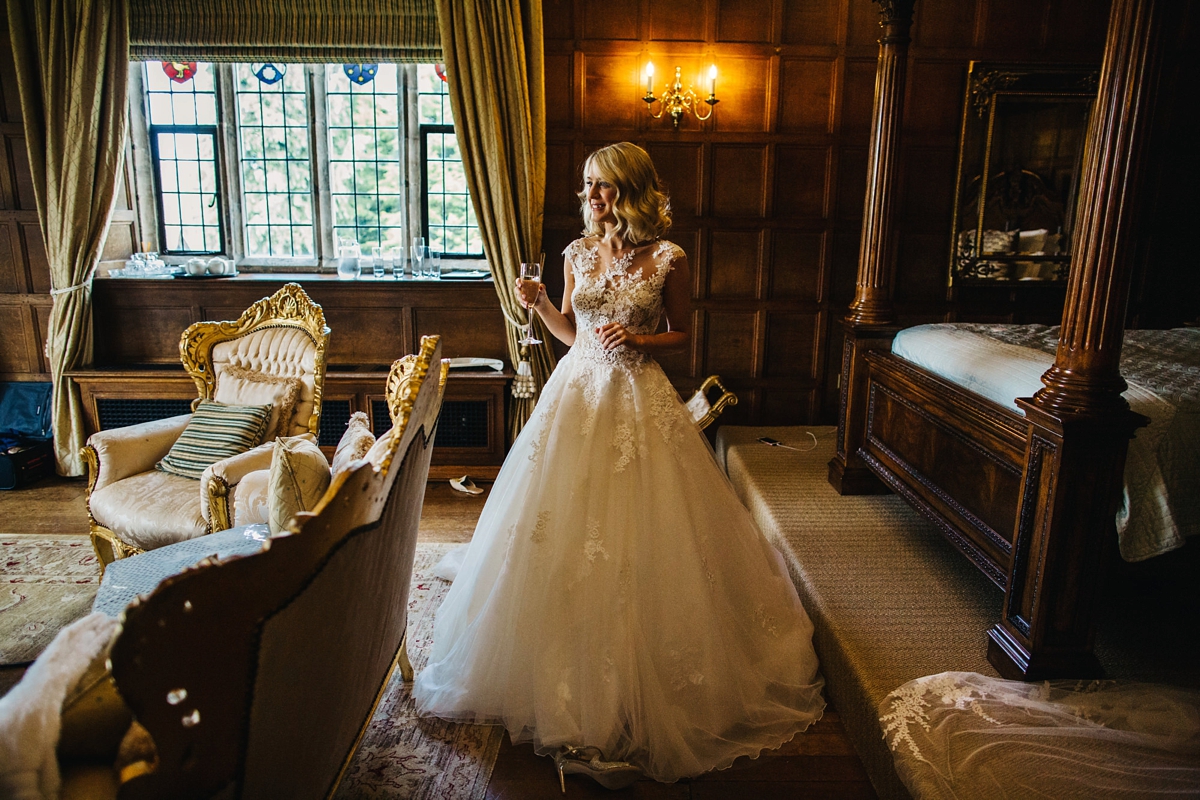 7 A glamorous Pronovias bride and her Hengrave Hall wedding in Suffolk 2