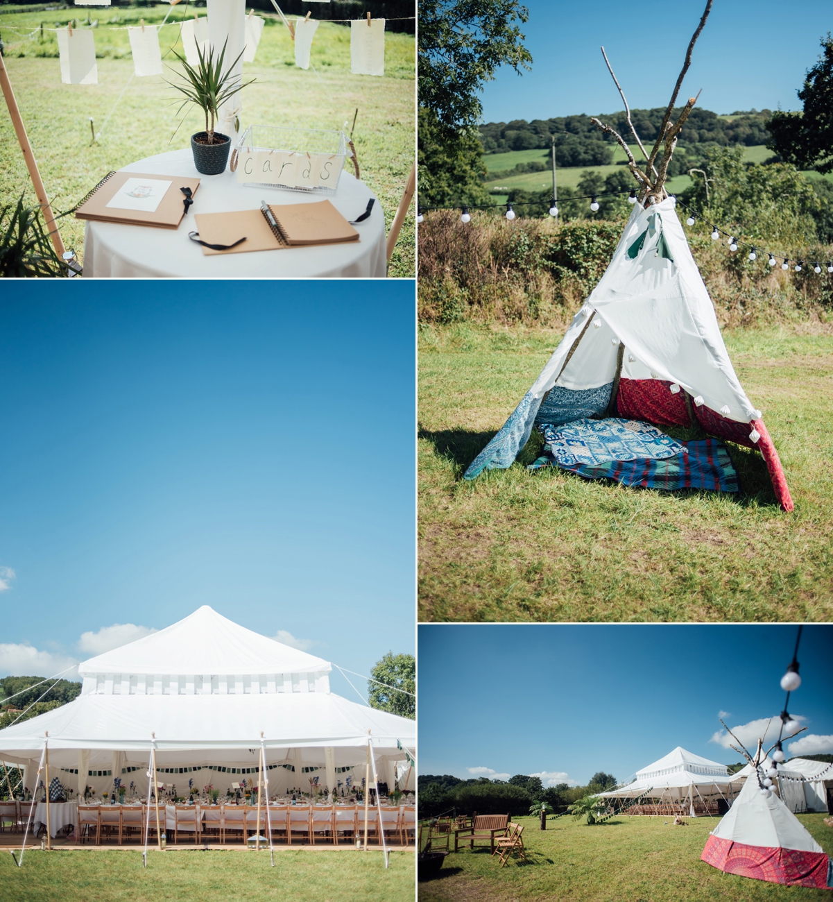 7 A handmade and natural outdoor wedding in Devon