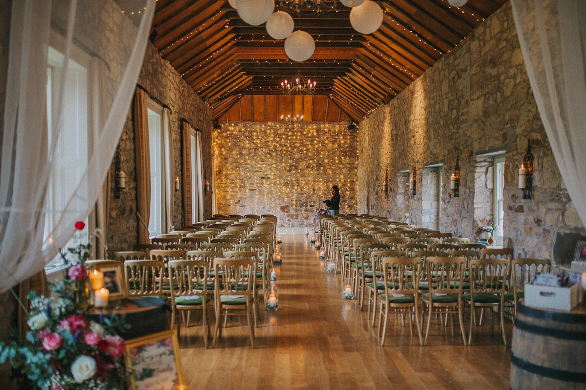 8 A backless St Patrick gown for a rustic and modern Scottish wedding