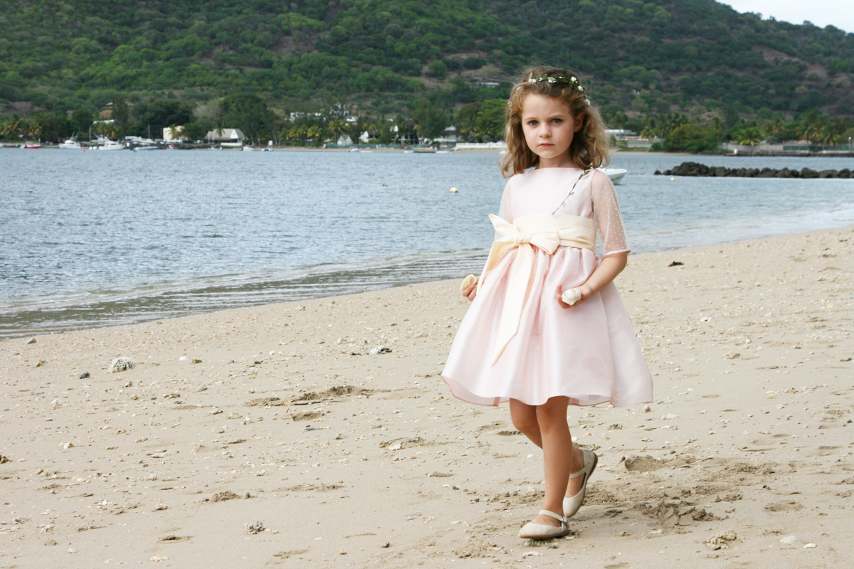 coast flower girl dresses