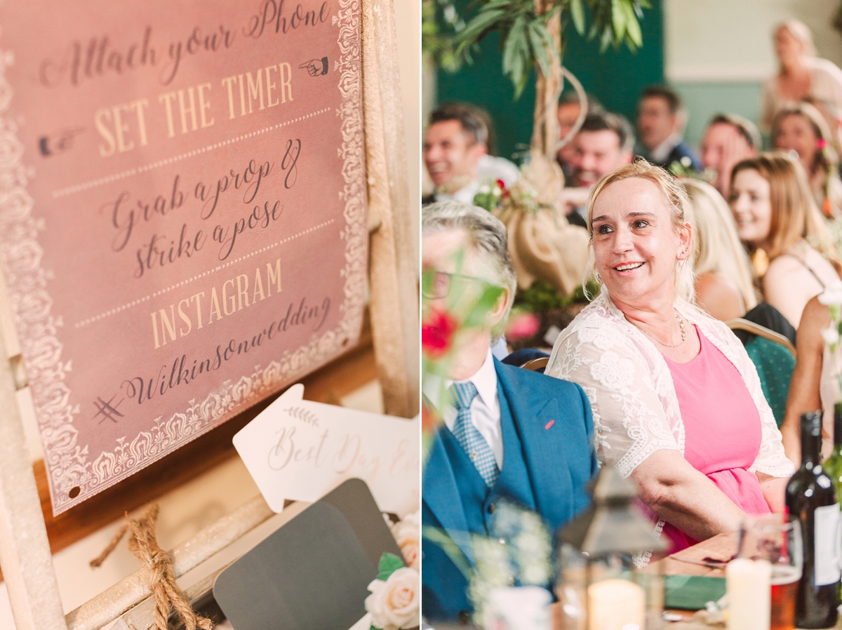 10 A botanical inspired village hall wedding