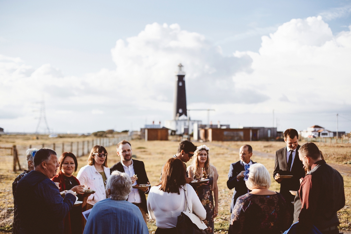 12 A quirky modern and colourful disused lighthouse wedding