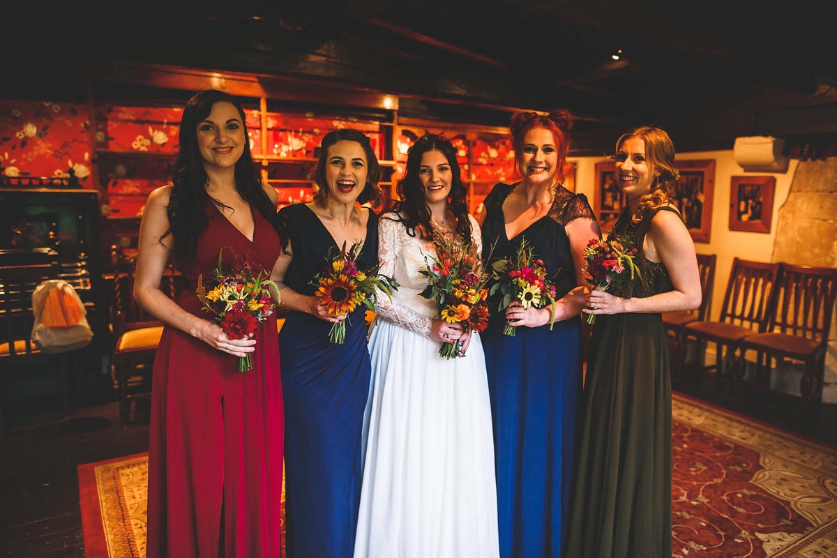 13 A fun and colourful village hall wedding in Yorkshire
